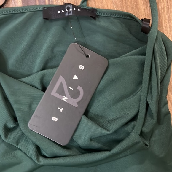 Cute green casual top - Picture 2 of 6